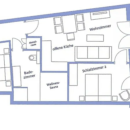 Zum Yachthafen Wellness-appartement Apparto Грёмиц